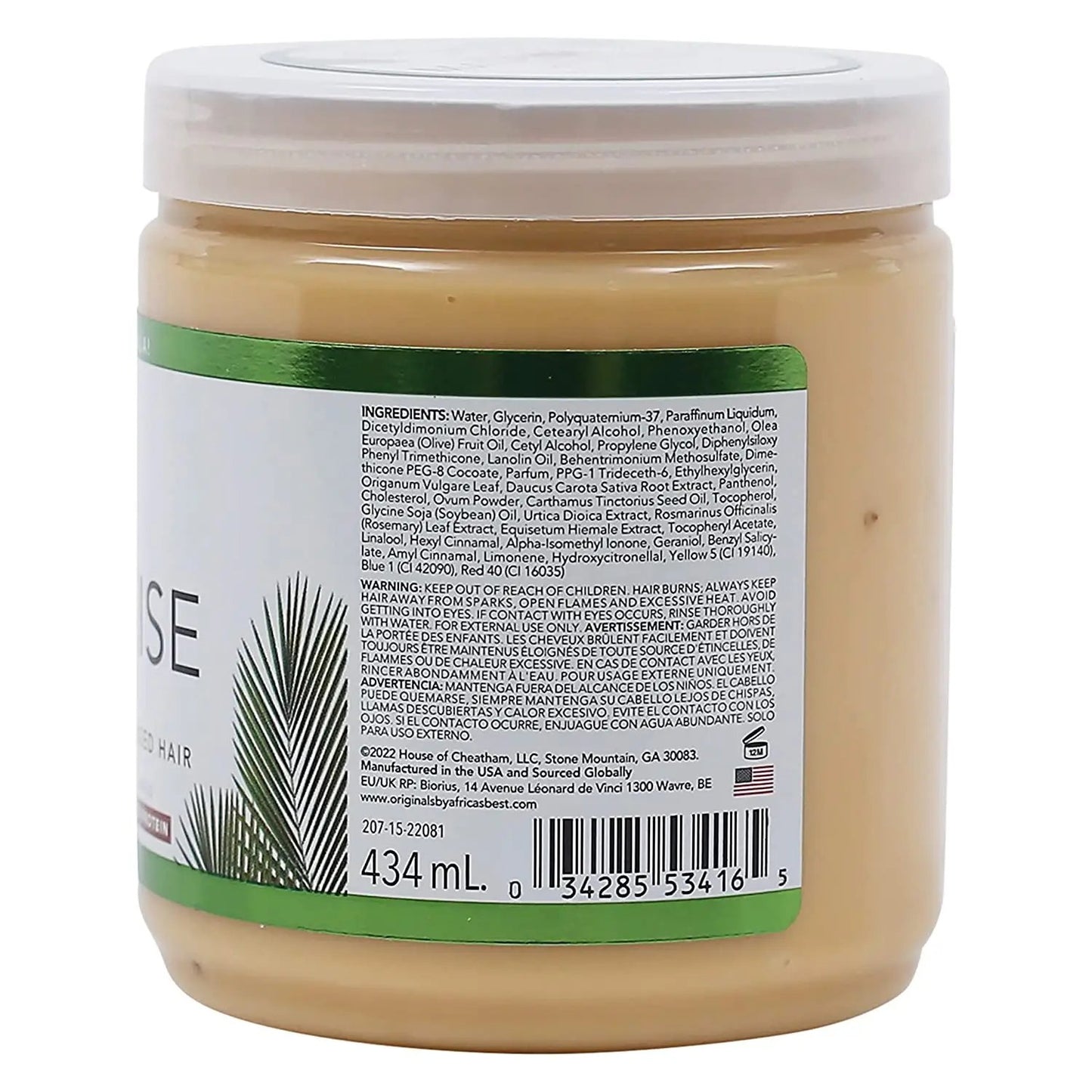 Africa's Best Originals Hair Mayonnaise Deep Conditioner (15oz)
