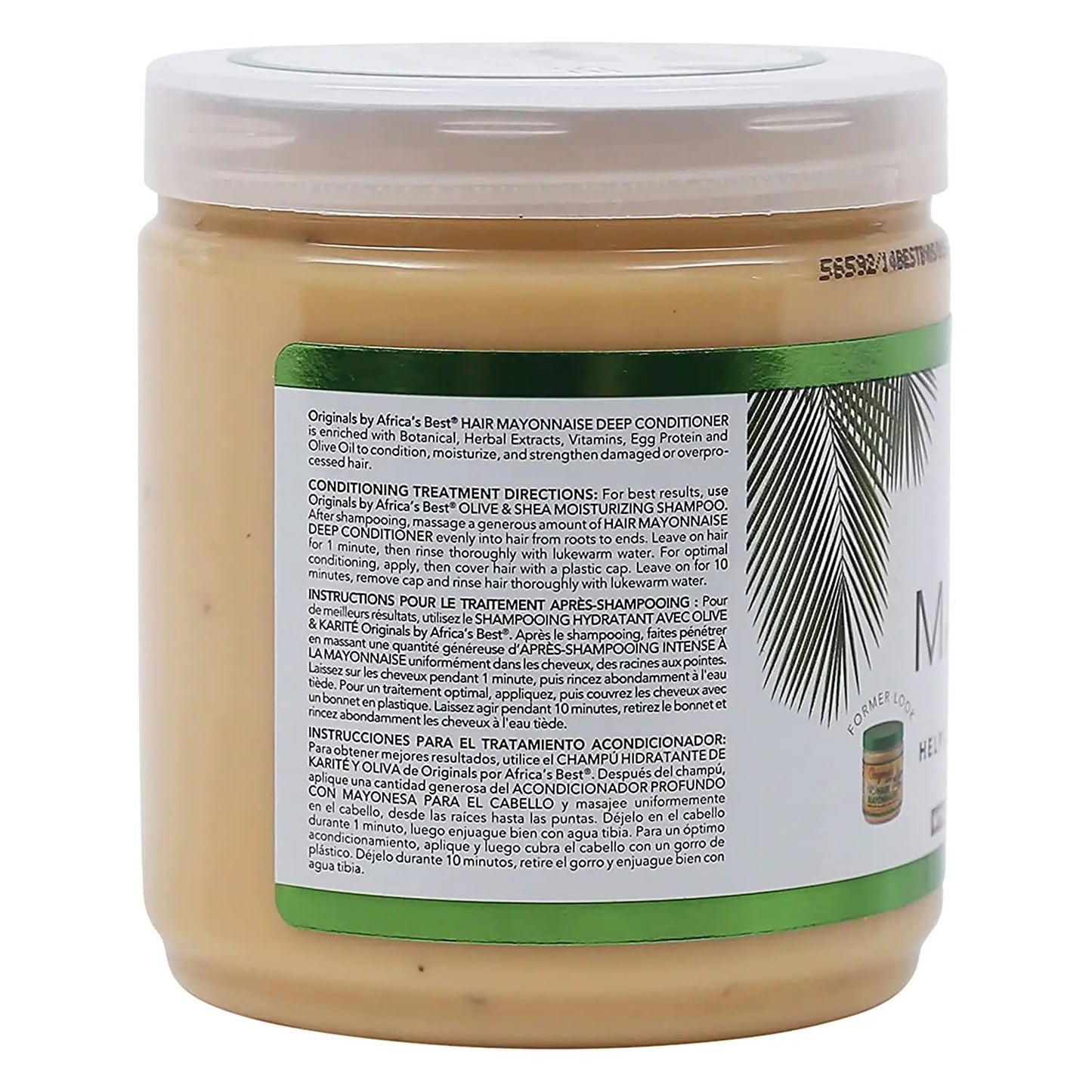 Africa's Best Originals Hair Mayonnaise Deep Conditioner (15oz)