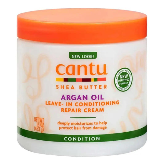 Cantu Argan Oil Leave In Conditioning Repair Cream (16oz)