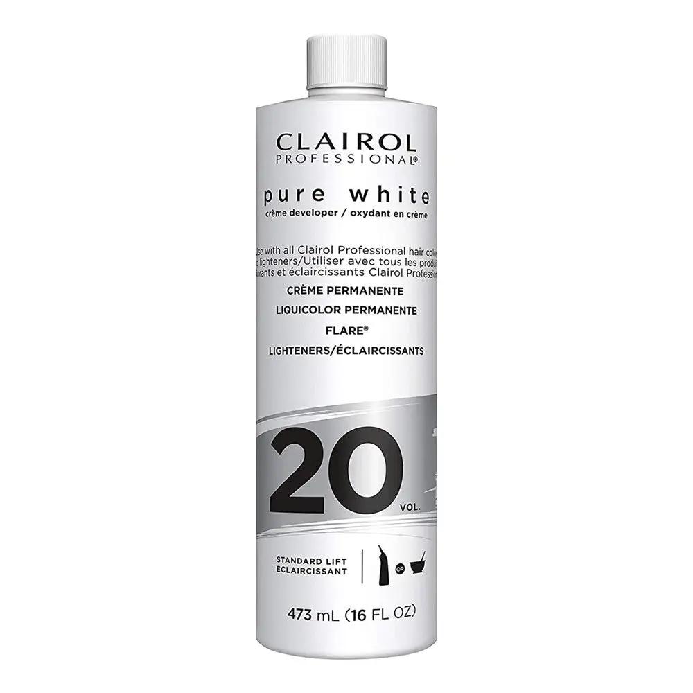 Image Clairol Professional pure white 20 oz. creme developer