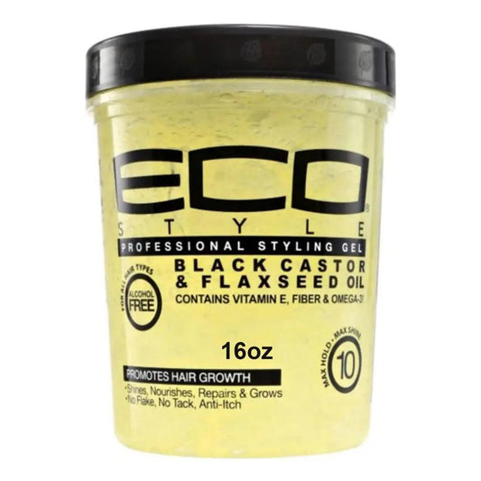 Eco Styling Gel [Black Castor & Flaxseed Oil]