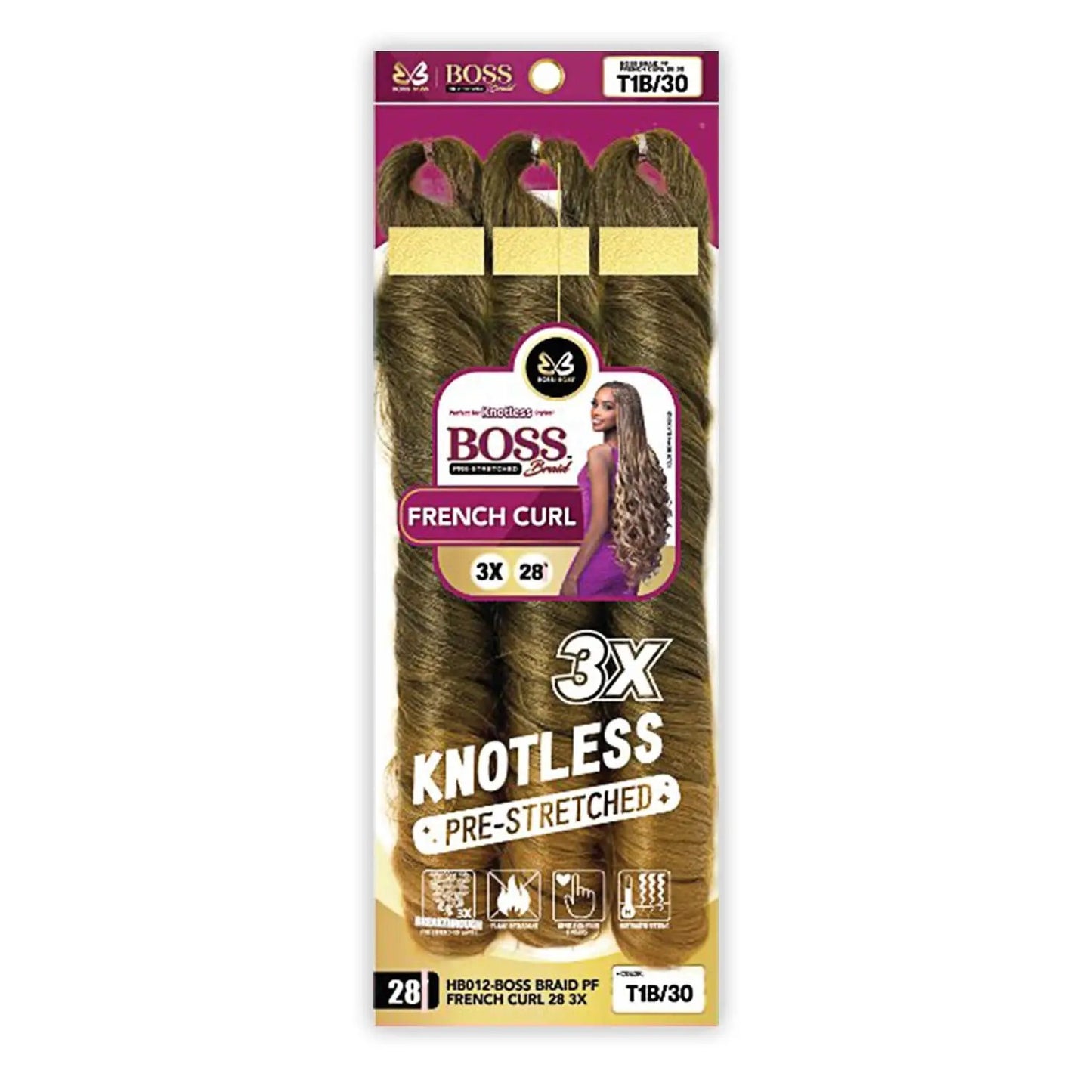 Bobbi Boss Boss Braid French Curl 28" 3X