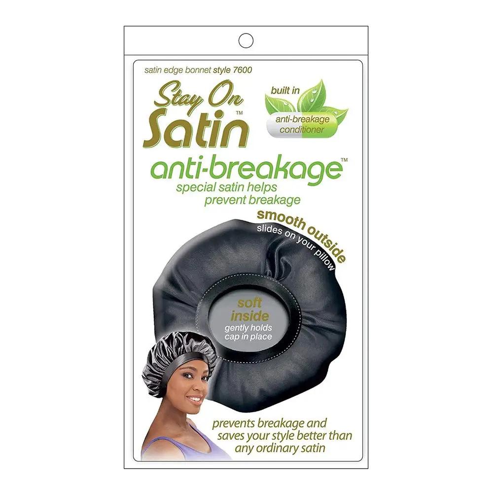 Stay On Satin Anti Breakage Satin Edge Bonnet