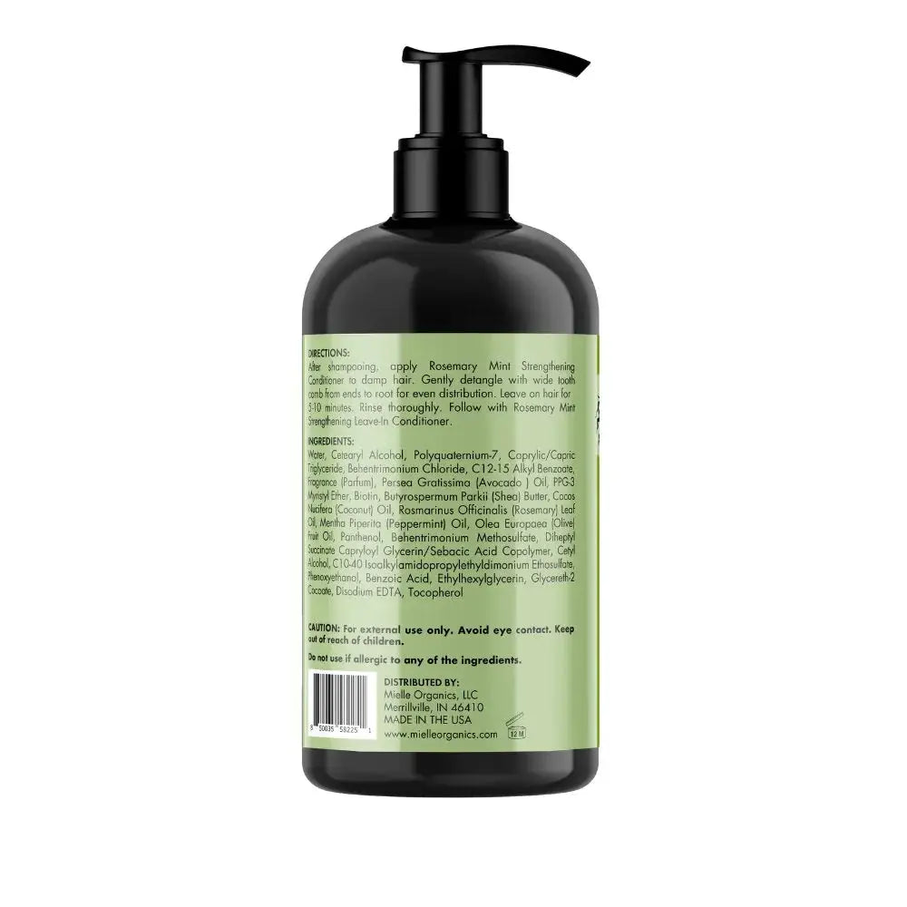 Mielle Rosemary Mint Strengthening Leave In Conditioner (12oz)