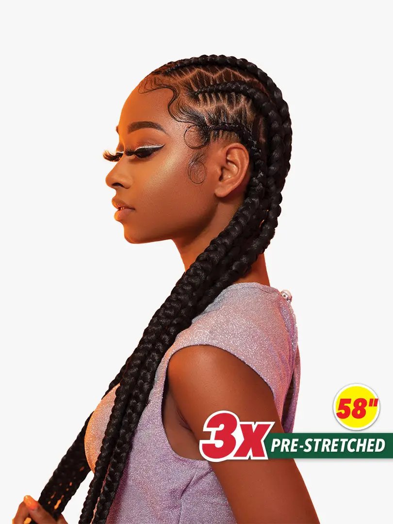 3X X-Pression Prestretched Braid 58"