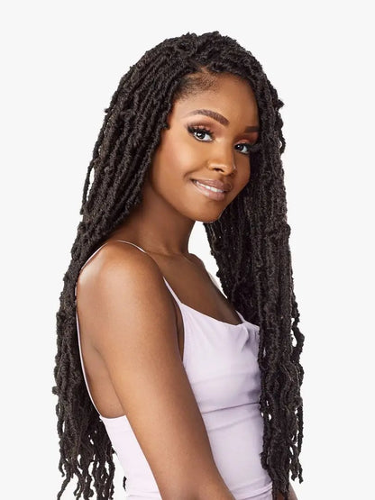 portrait Image of a girl with locs