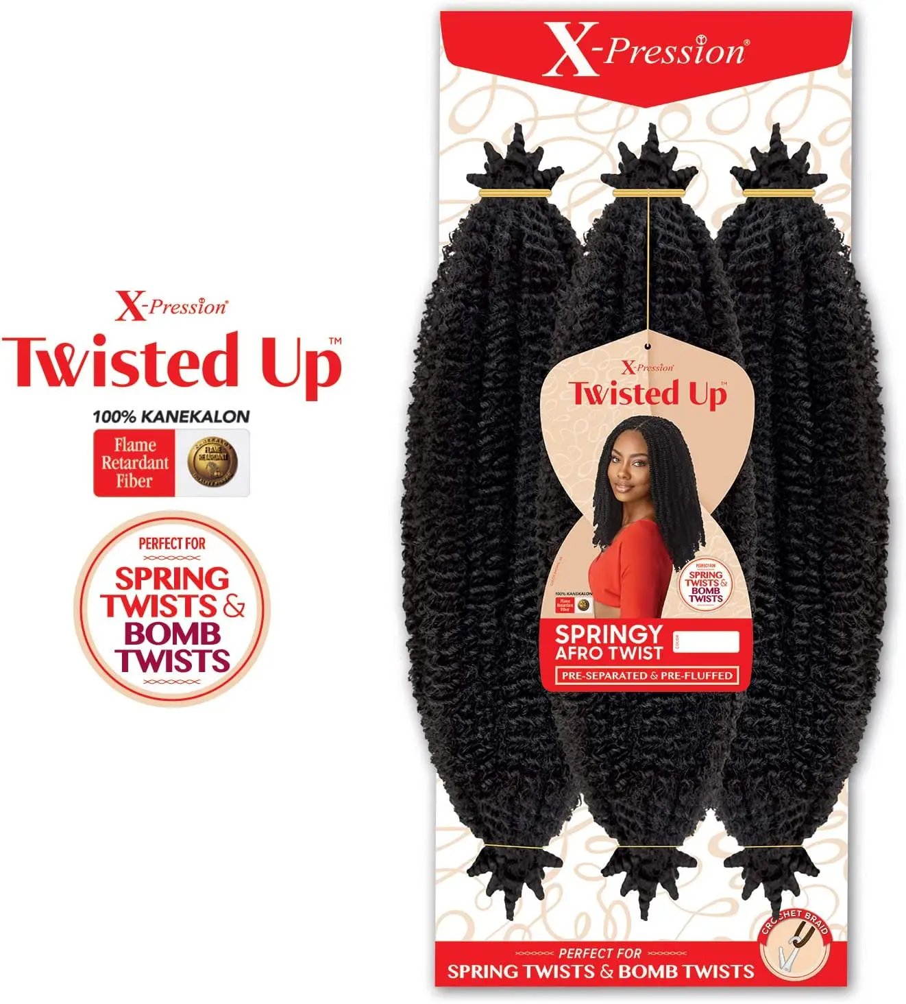 Outre Springy Afro Twisted Up 16"