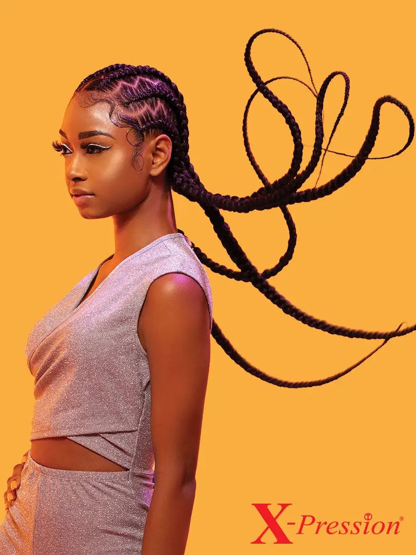 3X X-Pression Prestretched Braid 58"