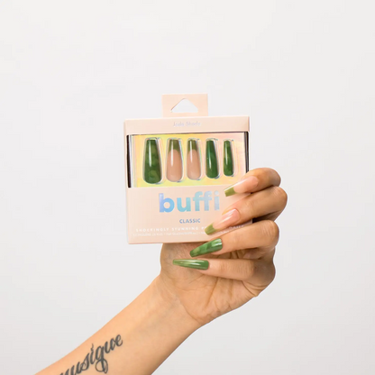 Buffi Press-On Nails - Jade Shade